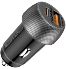 Зарядний пристрій Promate drivegear-pd33 USB-C PD33W + USB-A QC3.0 Black (drivegear-pd33)