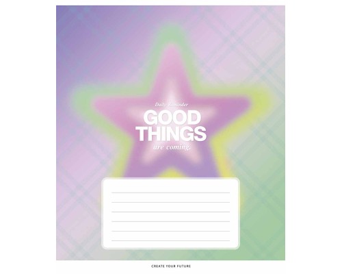 Зошит Школярик Good things 18 аркушів лінія (018-3526L)
