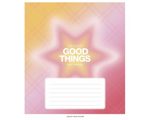Зошит Школярик Good things 18 аркушів лінія (018-3526L)