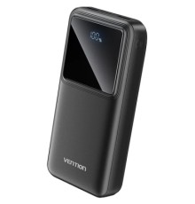 Батарея універсальна Vention 20000mAh 22.5W 3A, PD, QC/3.0, LED Display, Black (FHLB0)
