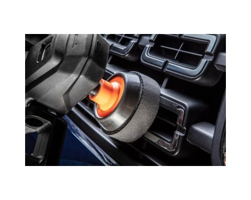 Круг зачистний Neo Tools полірувальний, губка м’яка, на липучці, 80x25мм (08-976)