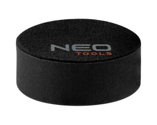 Круг зачистний Neo Tools полірувальний, губка м’яка, на липучці, 80x25мм (08-976)