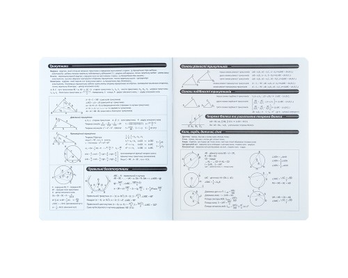 Зошит Kite предметний Cyber 48 аркуші, клітинка, геометрія (K25-240-21)