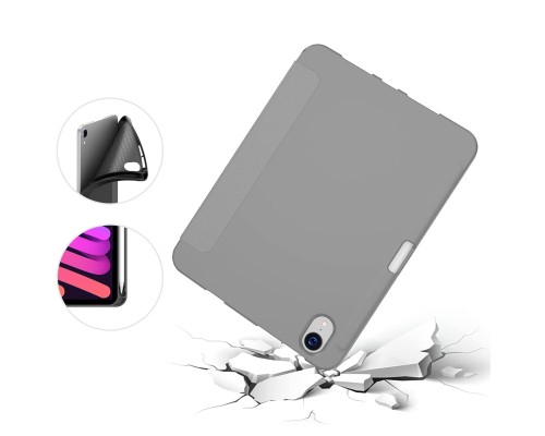 Чохол до планшета BeCover Direct Charge Pen with Apple Pencil Holder iPad Mini 7 2024 Gray (712461)
