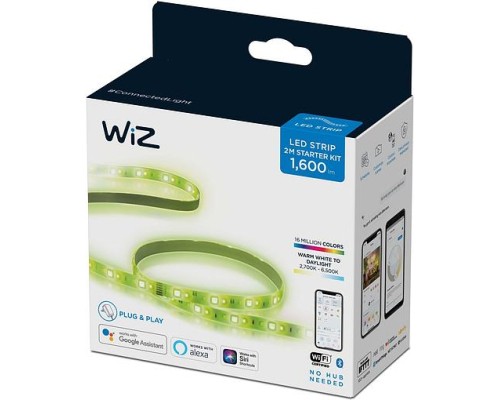 Світлодіодна стрічка WiZ LED 2700-6500K 1600Lm 2.0m RGB (929002524801)