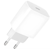 Зарядний пристрій Denmen USB-C PD20W 3.6A white (DM-DC06-WH)