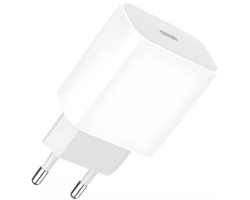 Зарядний пристрій Denmen USB-C PD20W 3.6A white (DM-DC06-WH)