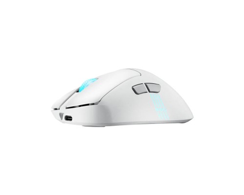 Мишка ASUS ROG Keris II Origin Wireless/Bluetooth/USB White (90MP04A0-BMUA10)