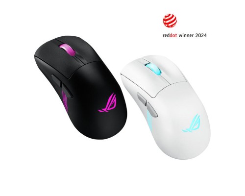 Мишка ASUS ROG Keris II Origin Wireless/Bluetooth/USB White (90MP04A0-BMUA10)