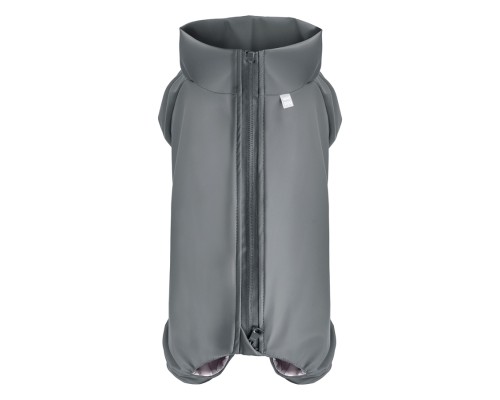 Дощовик для тварин WAUDOG Clothes водонепроникний L50 сірий (199011)