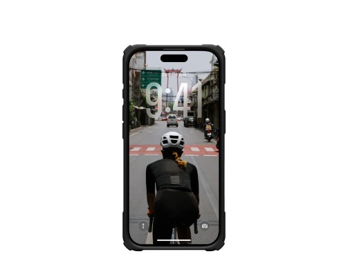 Чохол до мобільного телефона UAG iPhone 17 Plasma XTE MagSafe Black/Pop Orange (114526114097)