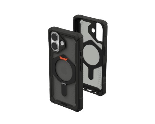 Чохол до мобільного телефона UAG iPhone 17 Plasma XTE MagSafe Black/Pop Orange (114526114097)