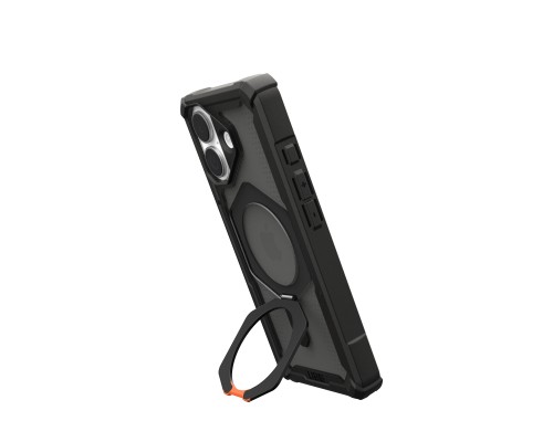 Чохол до мобільного телефона UAG iPhone 17 Plasma XTE MagSafe Black/Pop Orange (114526114097)