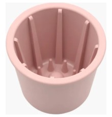 Універсальний посуд для тварин Fiboo Snack Fibeek стакан для повільного злизування ласощів та їжі, рожевий (FIB0242)