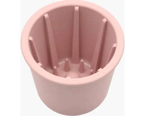 Універсальний посуд для тварин Fiboo Snack Fibeek стакан для повільного злизування ласощів та їжі, рожевий (FIB0242)