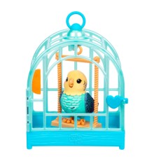 Інтерактивна іграшка Little Live Pets Хвилястий папужка Інді в клітці (26691)
