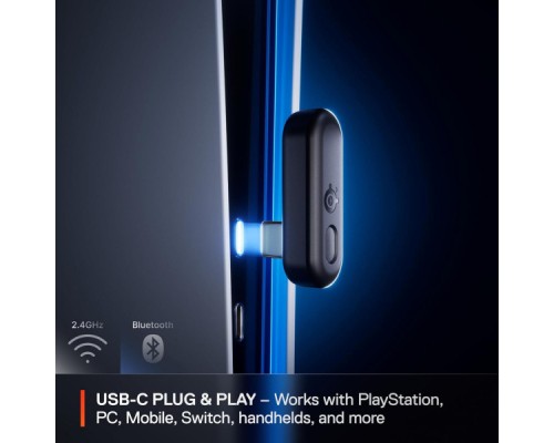 Навушники SteelSeries Arctis Nova 3P Wireless MultiPlatform Aqua (61688)