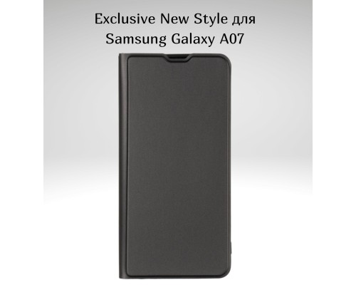 Чохол до мобільного телефона BeCover Exclusive New Style Samsung Galaxy A07 SM-A075 Black (713891)