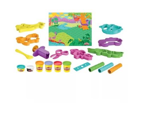 Набір для творчості Hasbro Play-Doh Сафарі (F7213)