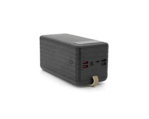 Батарея універсальна ACL 80000mAh, 4xUSB, 4 кабеля(USB/Micro/Type-C/Lighting), 1,4кг, Black (PW-94)
