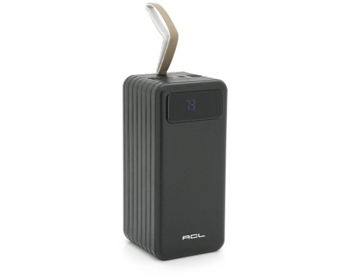 Батарея універсальна ACL 80000mAh, 4xUSB, 4 кабеля(USB/Micro/Type-C/Lighting), 1,4кг, Black (PW-94)