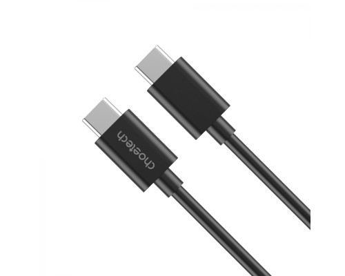 Дата кабель USB-C to USB-C 1.0m 3A black Choetech (CC0002-V2)
