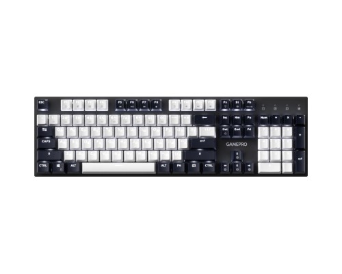 Клавіатура GamePro Genesis Metallic MK144B Outemu Red Switch USB UA Black (MK144B)