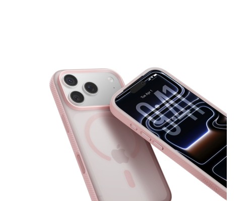 Чохол до мобільного телефона Belkin Magnetic Protective Grip iPhone 17 Pro Pink (MSA035HQPK)