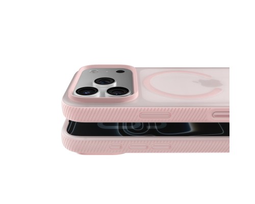 Чохол до мобільного телефона Belkin Magnetic Protective Grip iPhone 17 Pro Pink (MSA035HQPK)