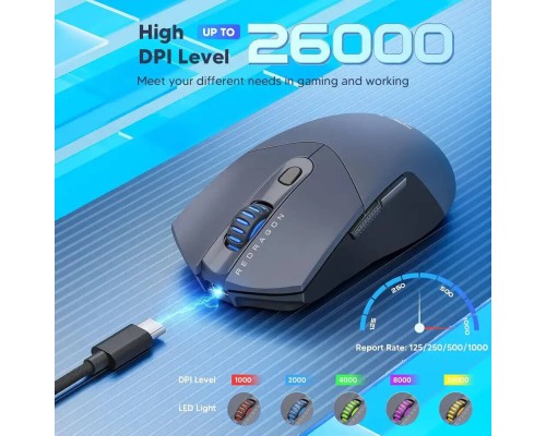 Мишка Redragon M917GB ST4R Pro Wireless/Bluetooth Black (72209)