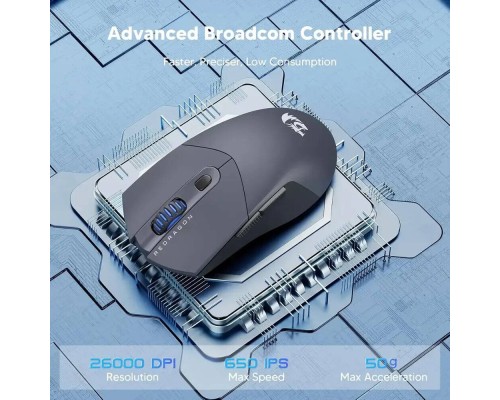 Мишка Redragon M917GB ST4R Pro Wireless/Bluetooth Black (72209)