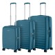 Набір валіз 2E Aero (L+M+S), сині (2E-SPP-AERO-SET3-TB)