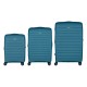 Набір валіз 2E Aero (L+M+S), сині (2E-SPP-AERO-SET3-TB)