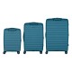 Набір валіз 2E Aero (L+M+S), сині (2E-SPP-AERO-SET3-TB)