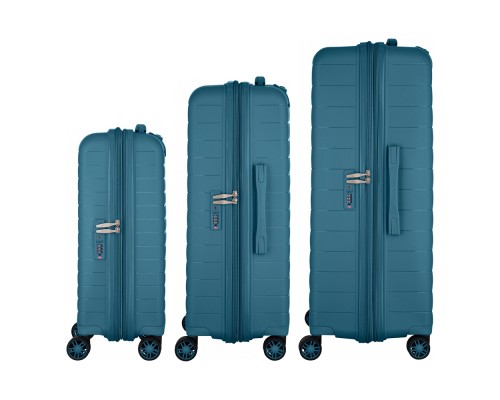 Набір валіз 2E Aero (L+M+S), сині (2E-SPP-AERO-SET3-TB)