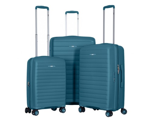Набір валіз 2E Aero (L+M+S), сині (2E-SPP-AERO-SET3-TB)