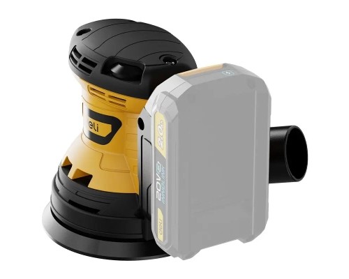 Шліфувальна машина Deli 20V, 125 мм (без АКБ та ЗП) (EDC891Z)