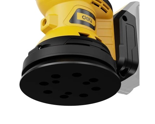 Шліфувальна машина Deli 20V, 125 мм (без АКБ та ЗП) (EDC891Z)