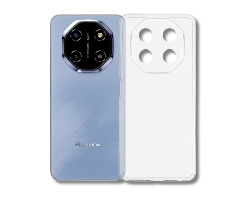 Чохол до мобільного телефона BeCover Silicone Blackview Shark 6 Transparent (714759)