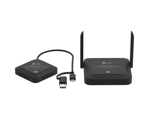 Адаптер extender 25m WIFI 2xUSB-A + USB-C + 3.5mm J5create (JVW120-N)