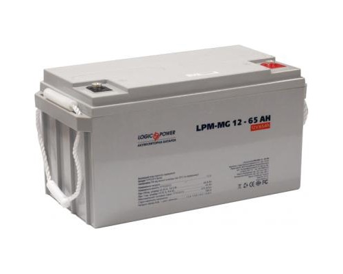Батарея до ДБЖ LogicPower LPM MG 12В 65Ач (3872) Батарея до ДБЖ LogicPower LPM MG 12В 65Ач (3872)