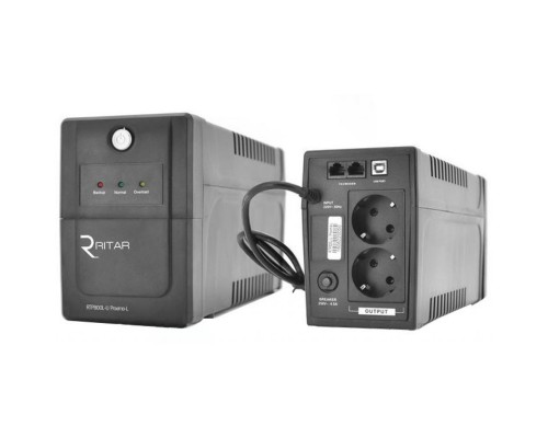 Пристрій безперебійного живлення Ritar RTP800L-U (480W) Proxima-L (RTP800L-U)