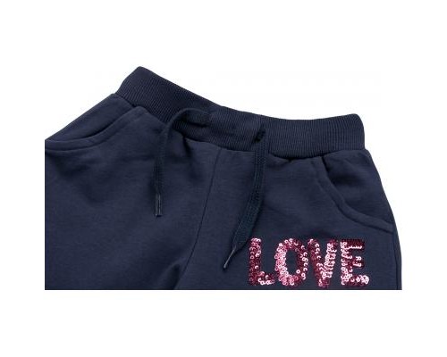 Набір дитячого одягу Breeze кофта зі штанами з сердечком із паєток (8271-98G-pink)