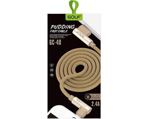 Дата кабель USB 2.0 AM to Micro 5P 1.0m GC-48M Gold Golf (F_56227)