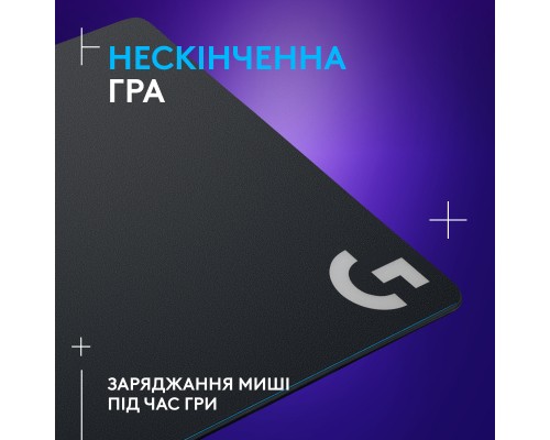 Килимок для мишки Logitech G PowerPlay Charging System Mouse Pad (943-000110)