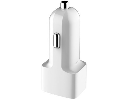 Зарядний пристрій ColorWay 2USB AUTO ID 2.4A (12W) white (CW-CHA009-WT)