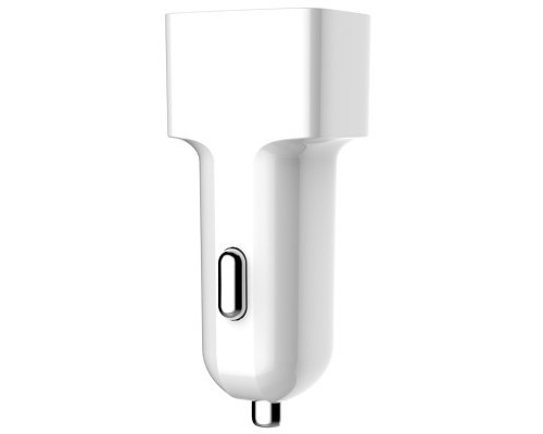 Зарядний пристрій ColorWay 2USB AUTO ID 2.4A (12W) white (CW-CHA009-WT)