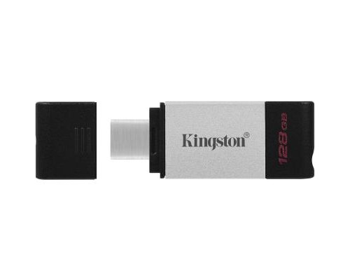 USB флеш накопичувач Kingston 128GB DataTraveler 80 USB 3.2/Type-C (DT80/128GB)