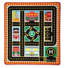 Дитячий килимок Melissa&Doug Рятувальні автомобілі з машинками (MD19406)