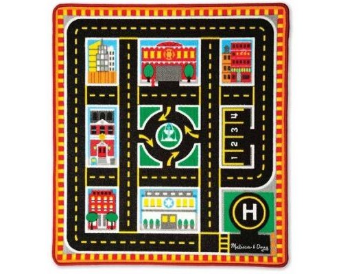 Дитячий килимок Melissa&Doug Рятувальні автомобілі з машинками (MD19406) Дитячий килимок Melissa&Doug Рятувальні автомобілі з машинками (MD19406)